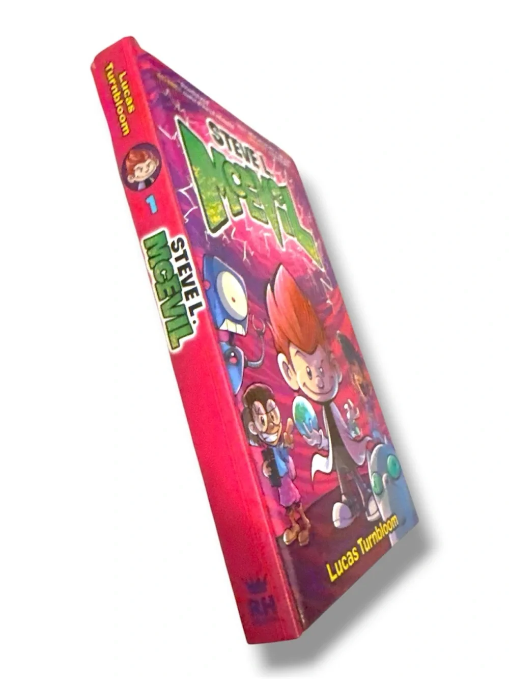 Steve L. McEvil Hardcover Book - by Lucas Turnbloom